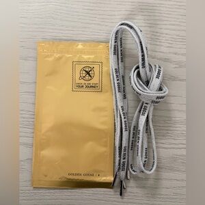 Golden Goose Gray Shoelaces
